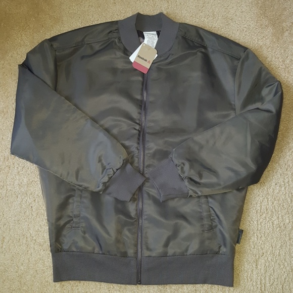reebok favorite bomber jacket